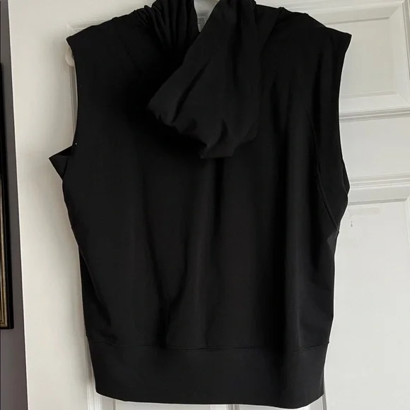 Lululemon Black Sleeveless  Hoodie Size 6 - Picture 8 of 10